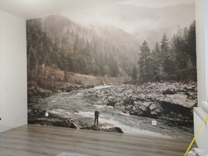 Печать фотообоев на заказ